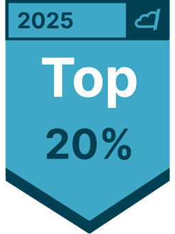 Top 20 badge